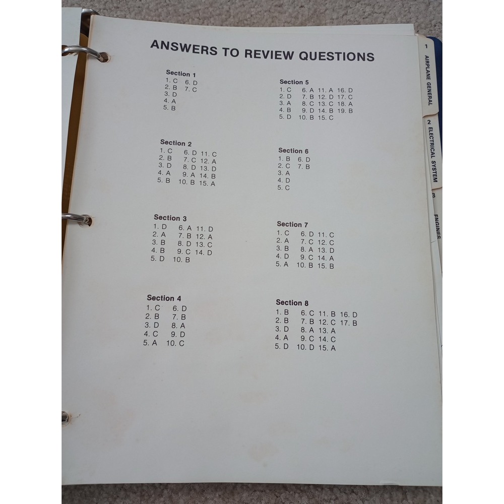 Cessna‎ Citation I Pilot Training Manual, Vol. 1, Operational Information 1983 - Picture 5 of 16